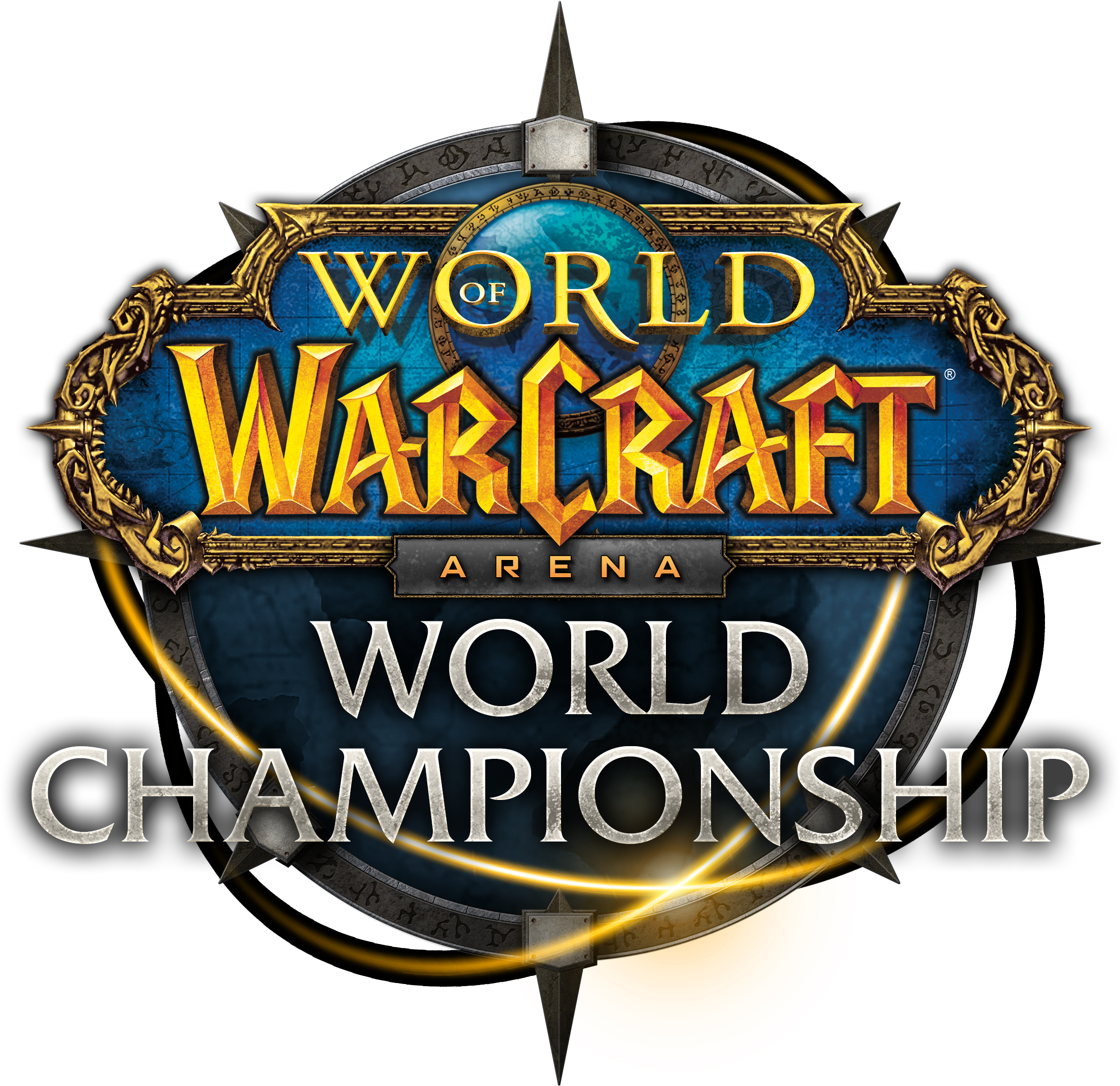 2016 World Of Warcraft Arena North America Online Qualifiers - World Of Warcraft Championship Logo Png (3300x2550), Png Download