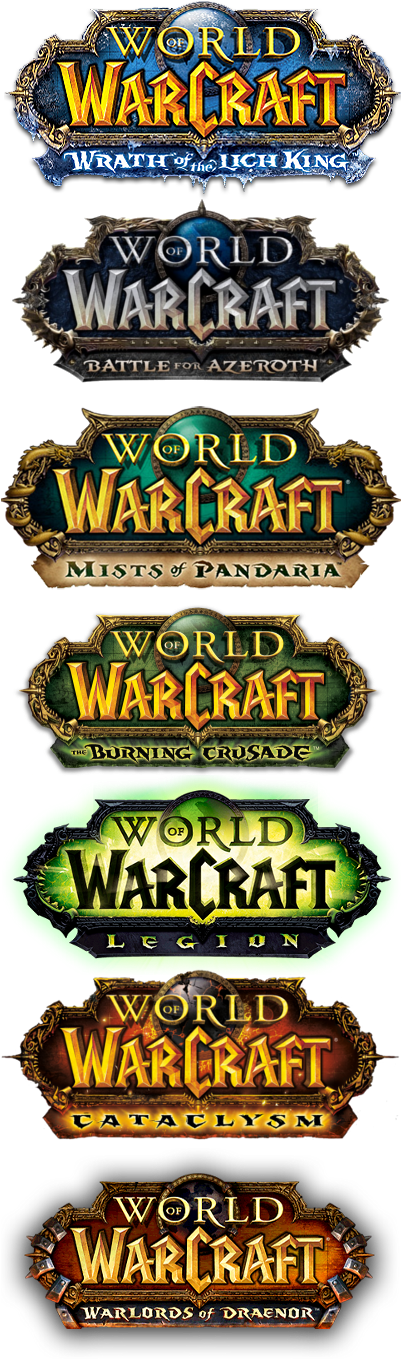 The Two Expansions With Blue Logos Are Wrath Of The - World Of Warcraft Comeback Meme (400x1400), Png Download