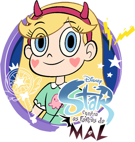 Resultado De Imagem Para Disney Channel Desenhos - Star Vs Evil Forces Png (600x600), Png Download