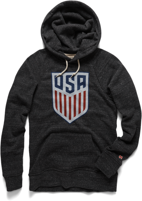 Usa Crest Hoodie - Us Soccer Bump Iphone 7 Plus Case - Navy, Multi (720x720), Png Download