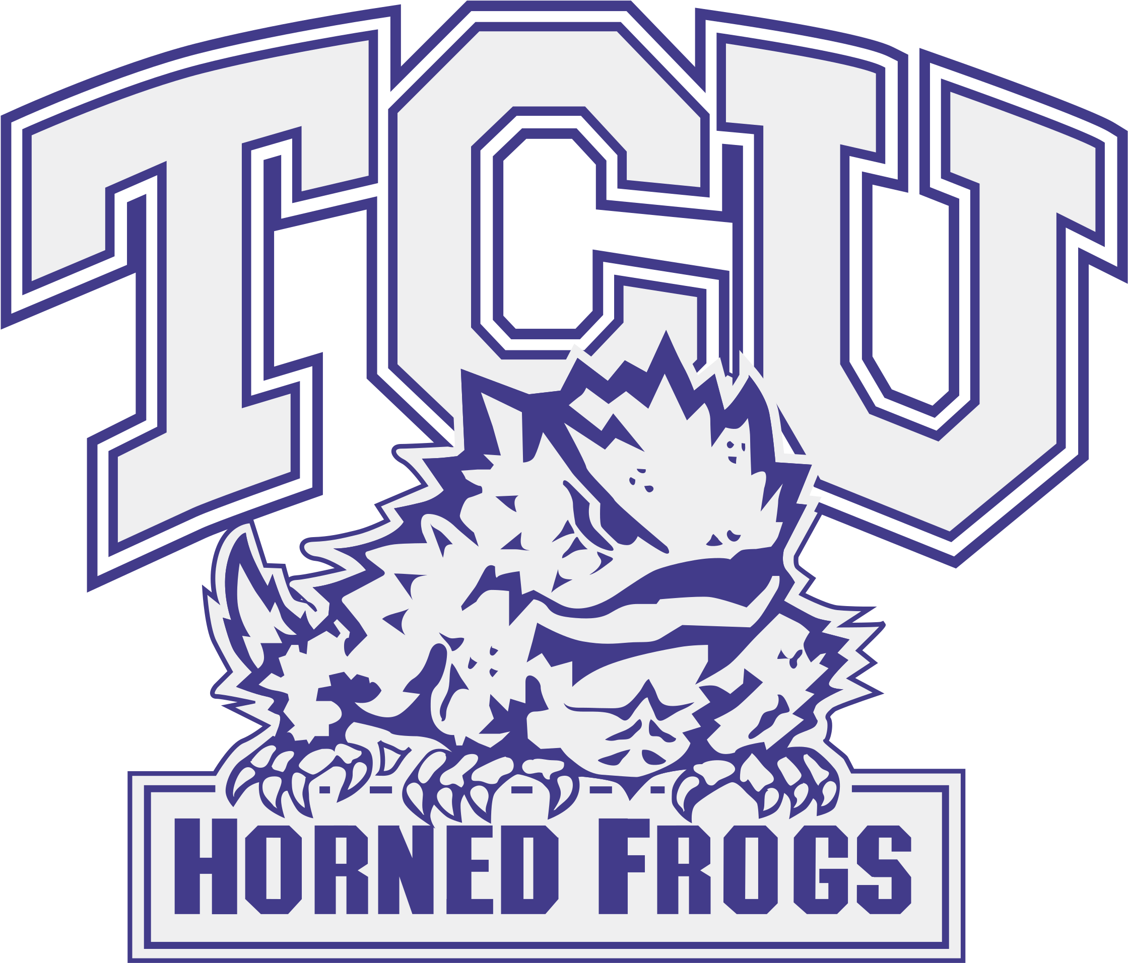 Tcu Hornedfrogs Logo Png Transparent - Tcu Logo (2400x2400), Png Download