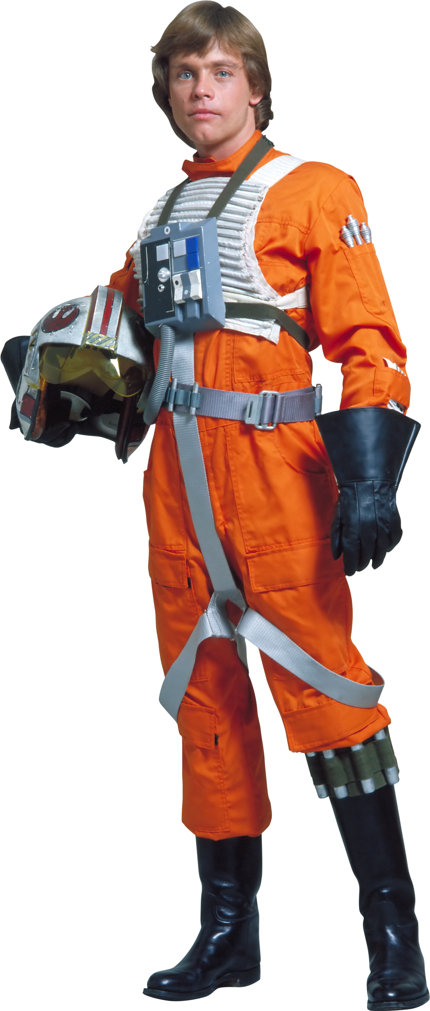 Luke Skywalker Rebel Pilot (2000x4100), Png Download