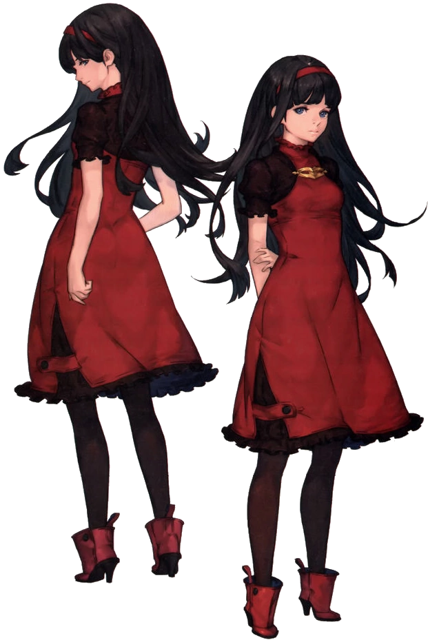 Red Girl Artwork Nier Automata - Nier Automata Red Girl (621x929), Png Download