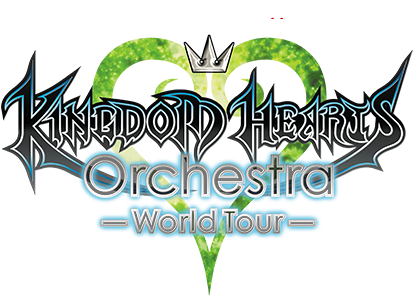 Kingdom Hearts Orchestra World Tour Logo (423x298), Png Download