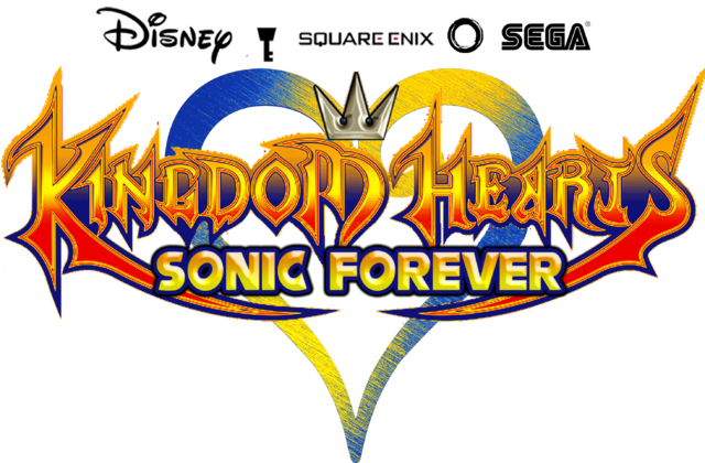 Kingdom Hearts Bwv Sonic Forever Logo - Kingdom Hearts Logo (640x420), Png Download