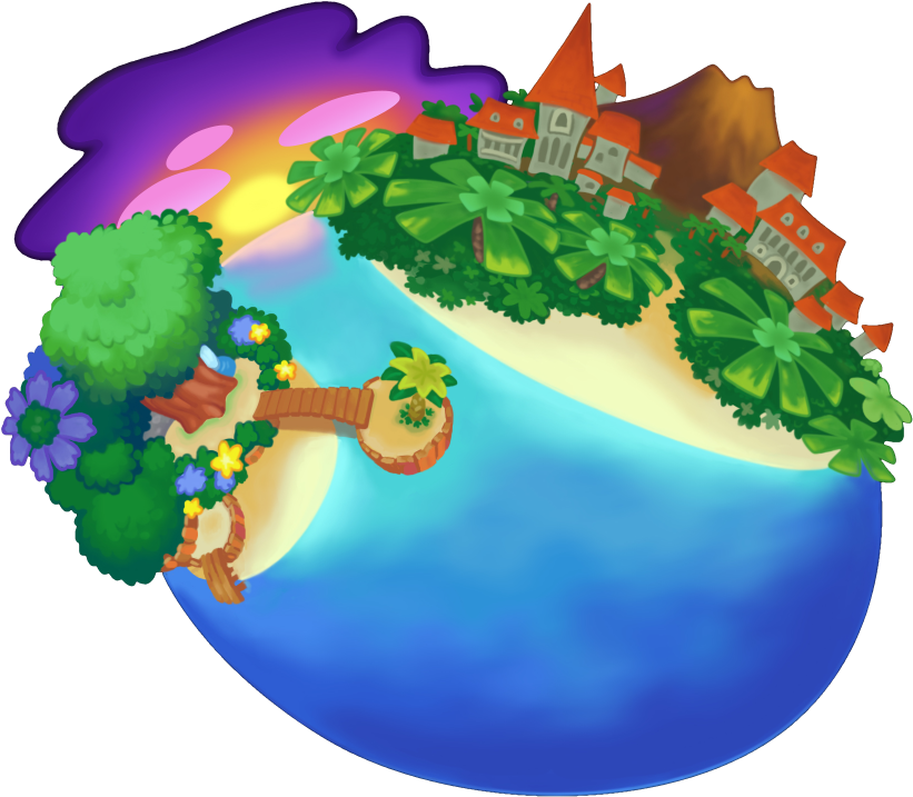 Kingdom Hearts Secrets - Kingdom Hearts Destiny Islands (841x752), Png Download