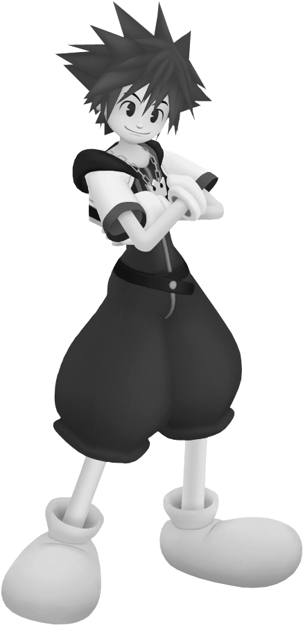 Kh2 Sora Timeless River (668x974), Png Download