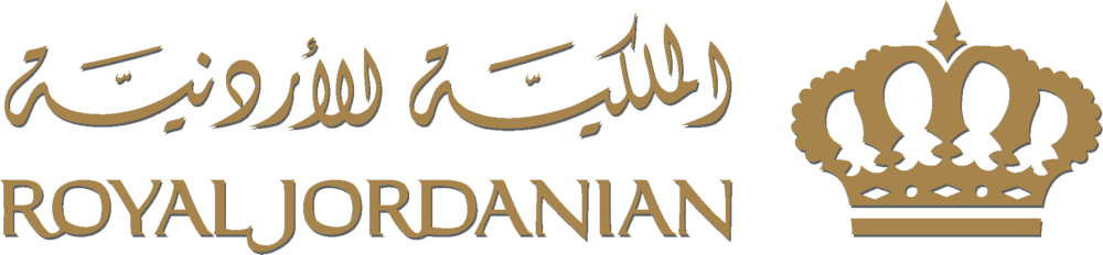 Royal Jordanian Airlines Logo Png (1000x232), Png Download