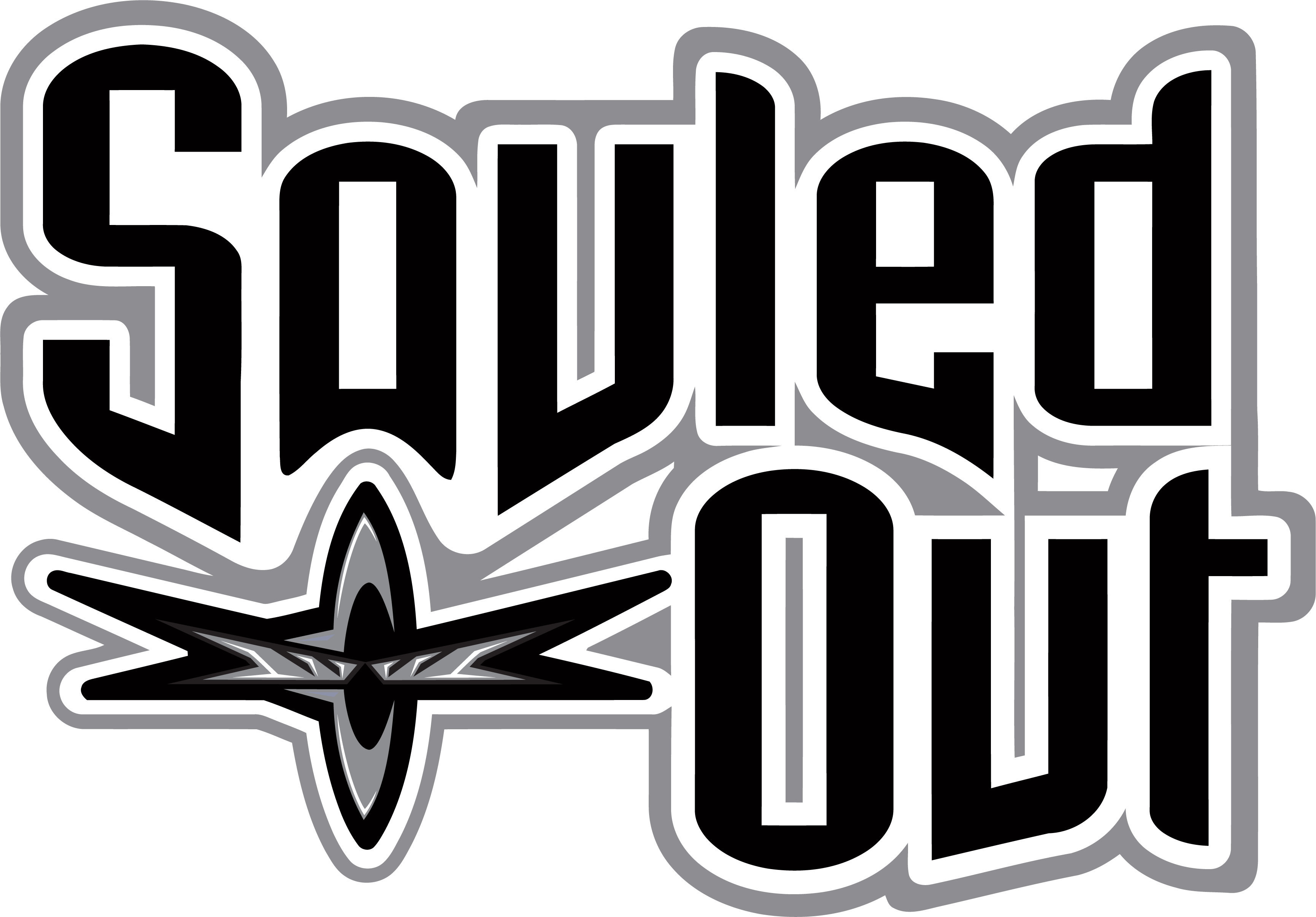 Main Image - Wcw Souled Out 2000 Logo (3461x2413), Png Download