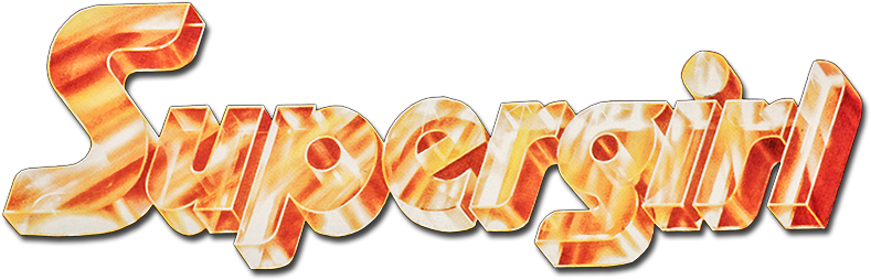 Supergirl Movie Logo - Supergirl 1984 Logo Png (800x310), Png Download