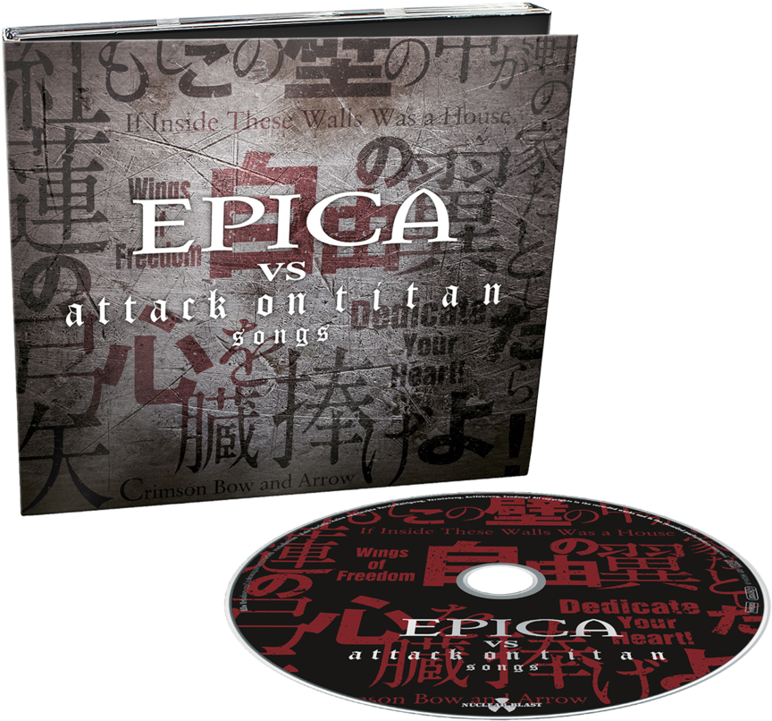 Epica Vs Attack On Titan Songs Digipak Import - Epica Attack On Titans (1000x1000), Png Download