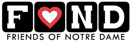 Friends Of Notre Dame Logo - University Of Notre Dame (640x200), Png Download