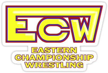 14004 Ecw Logo - Eastern Championship Wrestling (375x360), Png Download