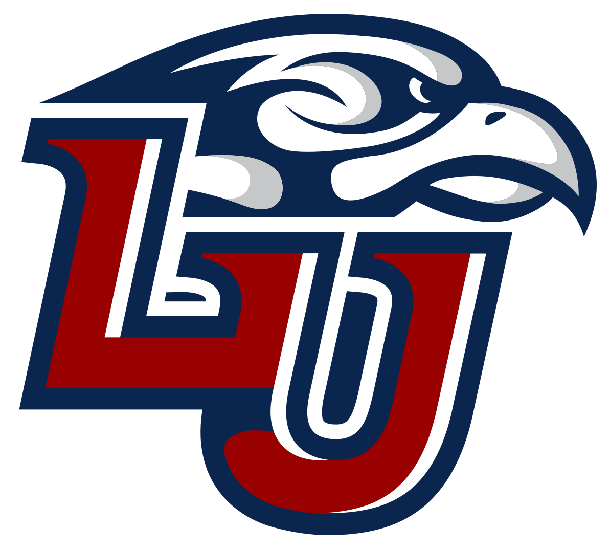 Liberty University Flames (1200x1085), Png Download