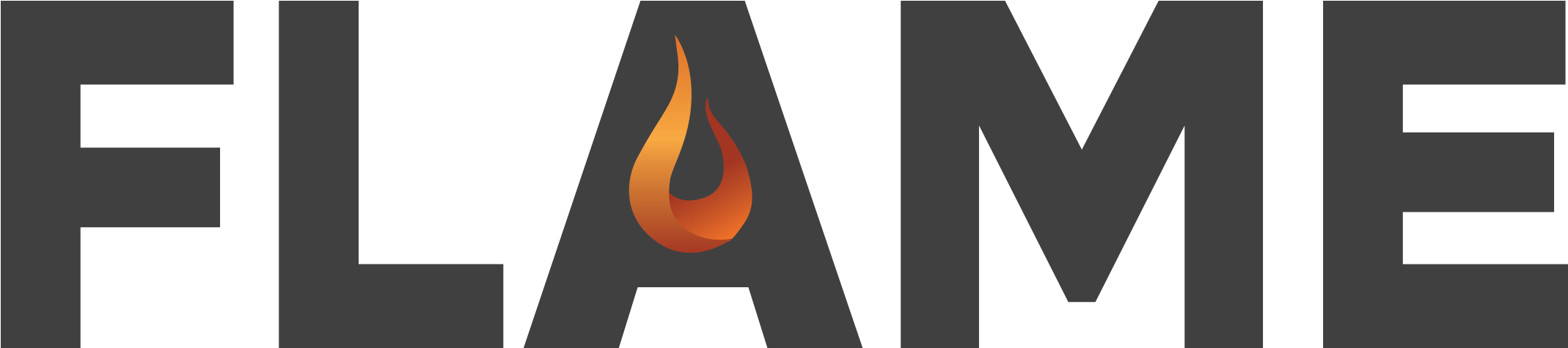 Flame Logo - Planet Programm (2478x875), Png Download