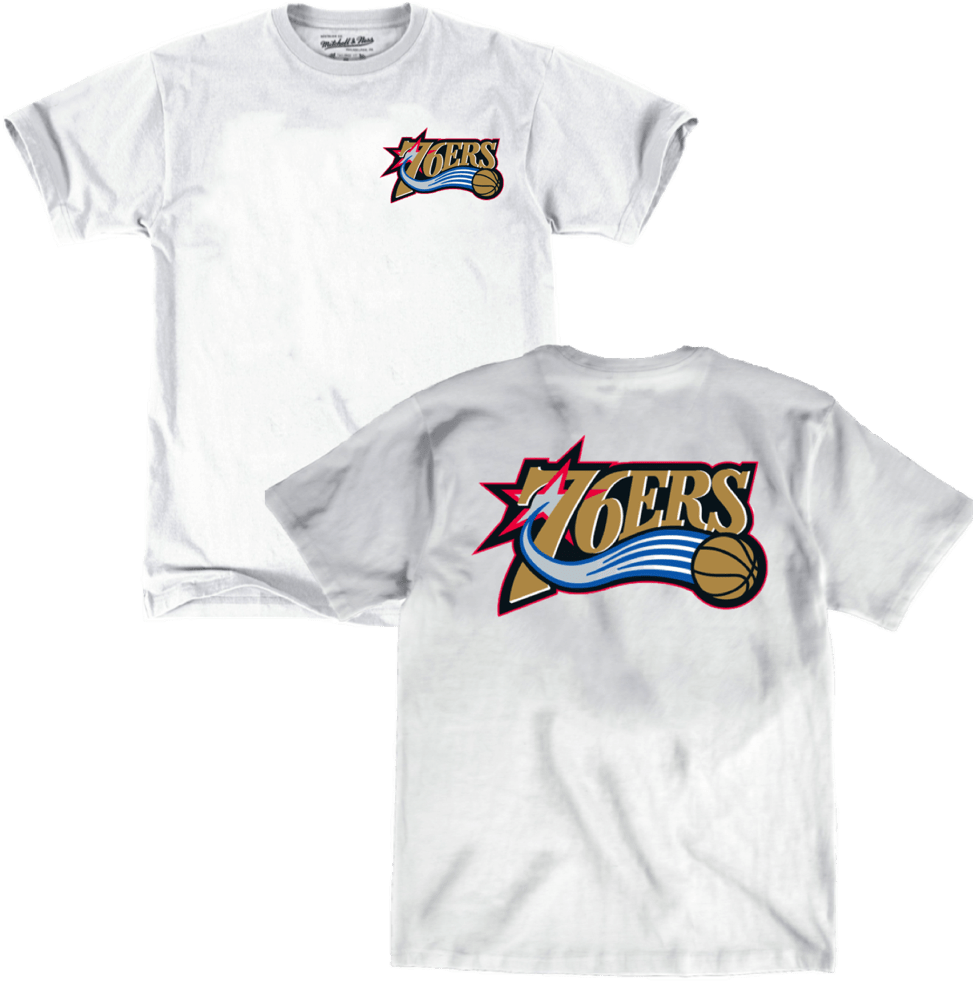 Philadelphia 76ers Mitchell & Ness Nba Hwc Triple Double - Philadelphia 76ers Pool Float (1000x1000), Png Download