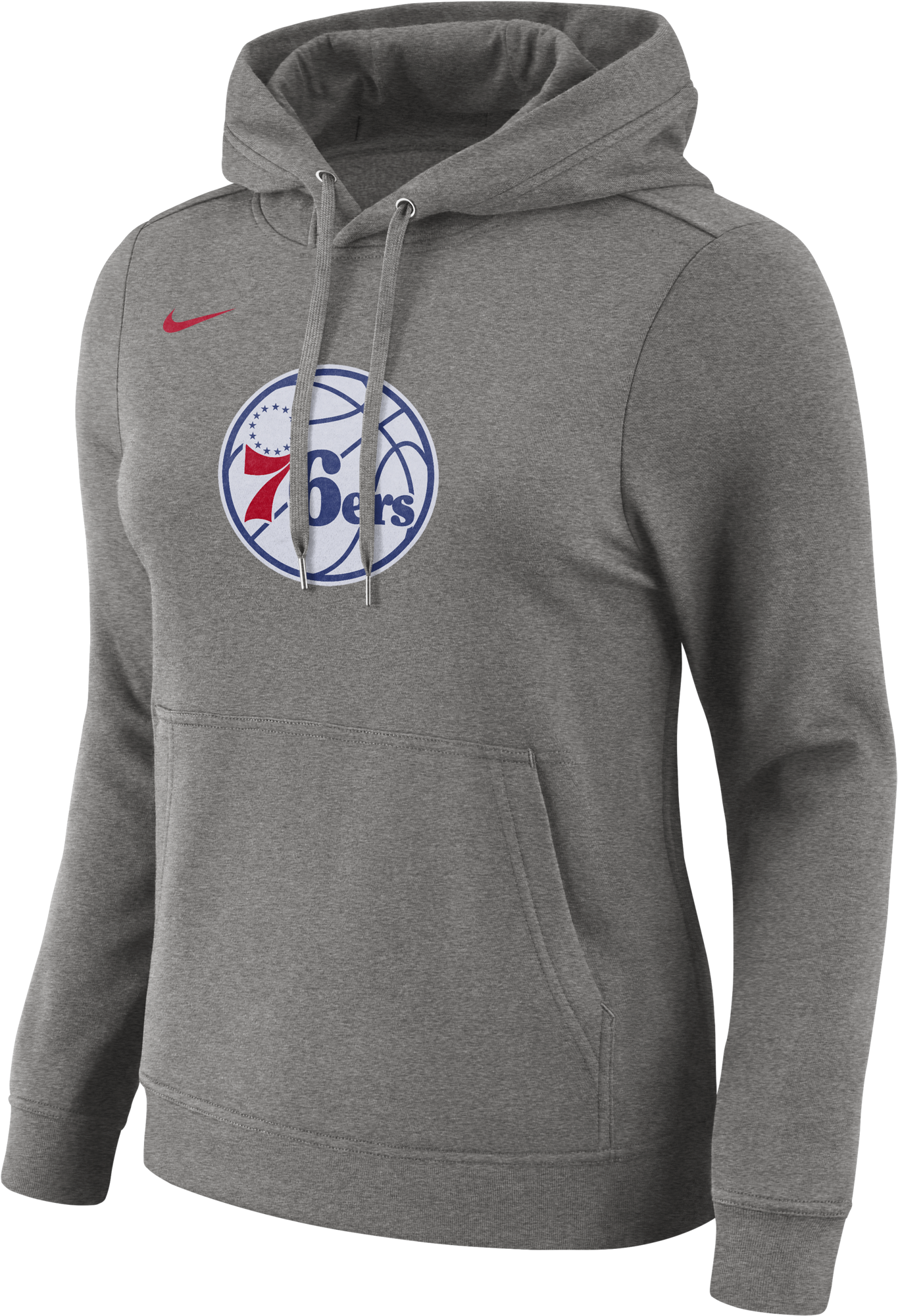Philadelphia 76ers Women's Logo Hoodie By Nike - Philadelphia 76ers Address Logo (2000x2000), Png Download