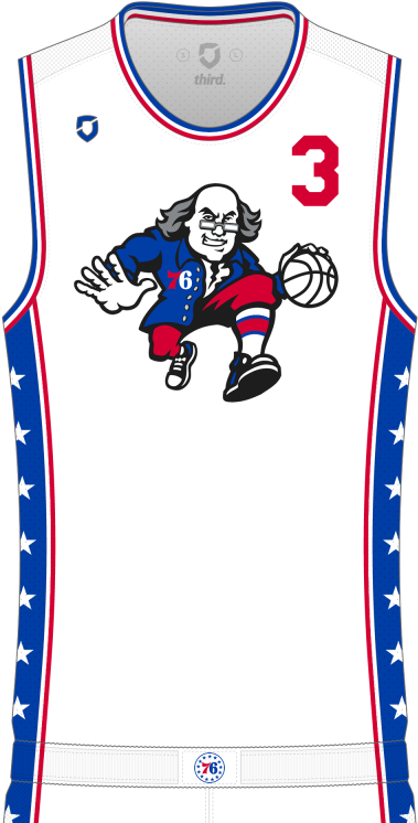 Browse By Team - Men Philadelphia 76ers Moses Malone Syracuse Men (800x800), Png Download