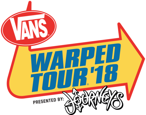 Vans Warped Tour - Vans Warped Tour 2018 Logo (500x395), Png Download