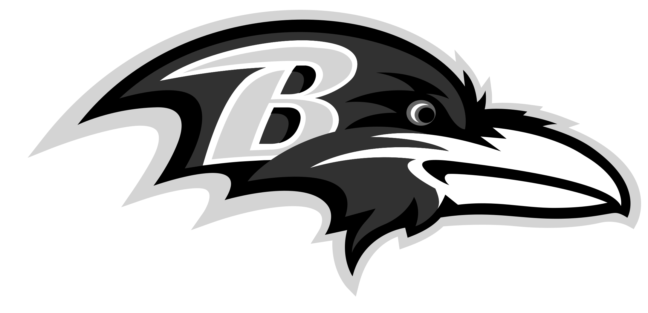 Baltimore Ravens Logo (2400x1480), Png Download