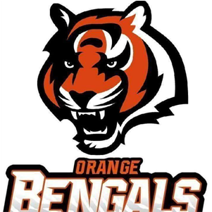 Orange Bengals Pop Warner Football, Cheer, & Dance - Millennium High School Az Logo (500x300), Png Download