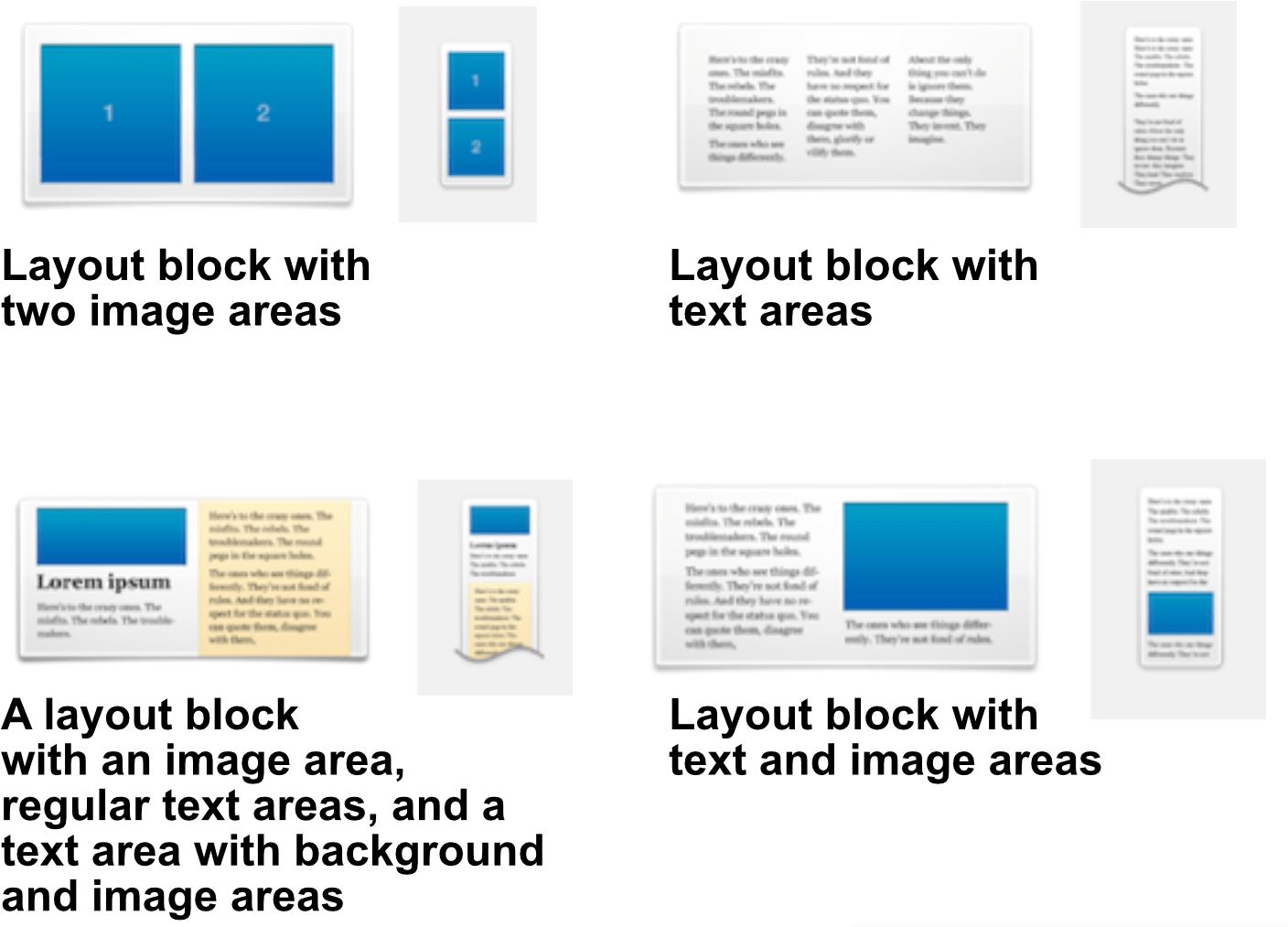Mail Designer 365 Offers Layout Blocks That Have Text - Email (1447x1014), Png Download