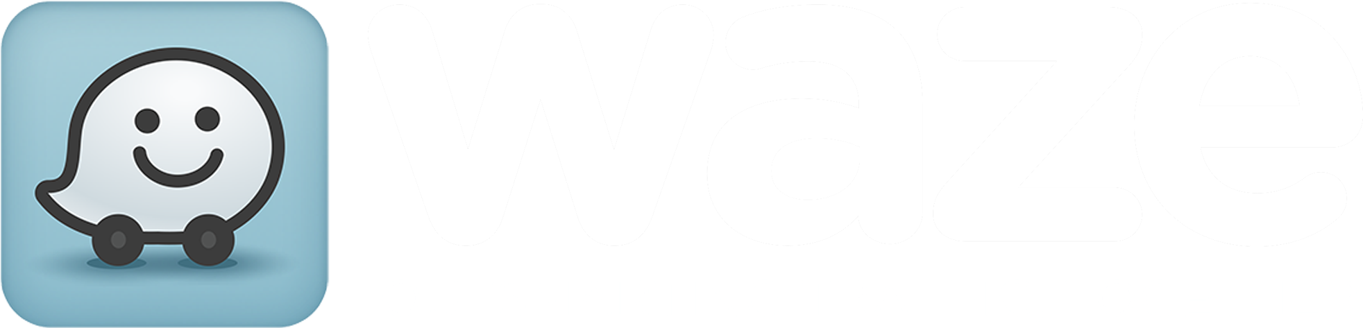 File - Wazefrontfixed - Waze Png (2051x531), Png Download