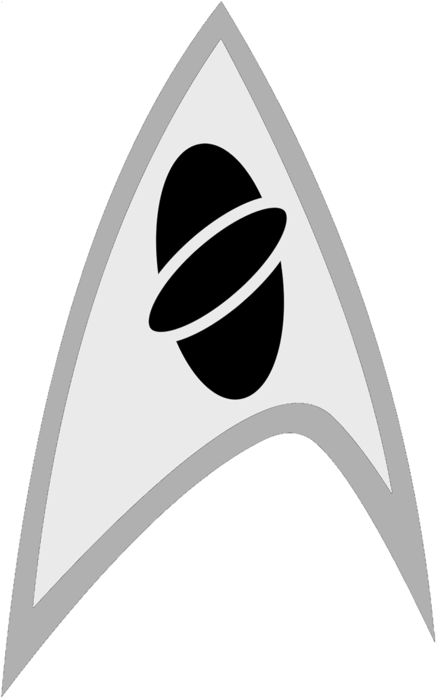 Outstanding Star Trek Badge Template Photo - Star Trek Insignia Science (900x1418), Png Download