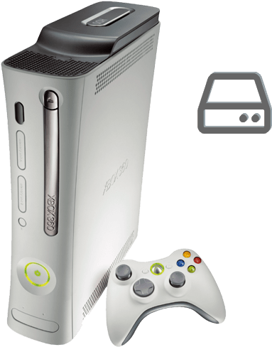 Xbox 360 Original Hard Drive Repair - New Xbox 360 2017 (600x600), Png Download