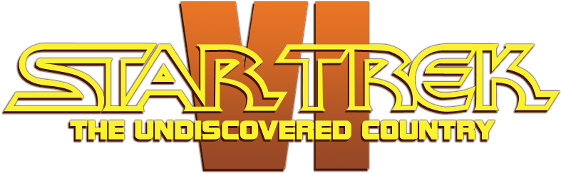 Star Trek Vi - Star Trek Vi The Undiscovered Country Logo (800x310), Png Download