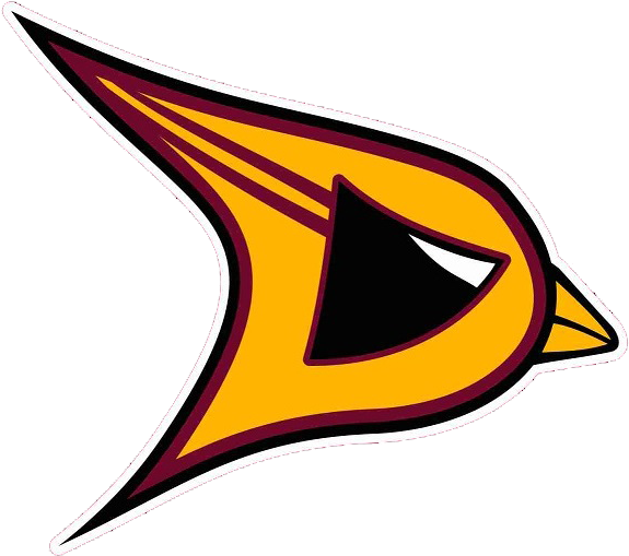 Cardinal Athletics - Davison High School Cardinals (589x520), Png Download