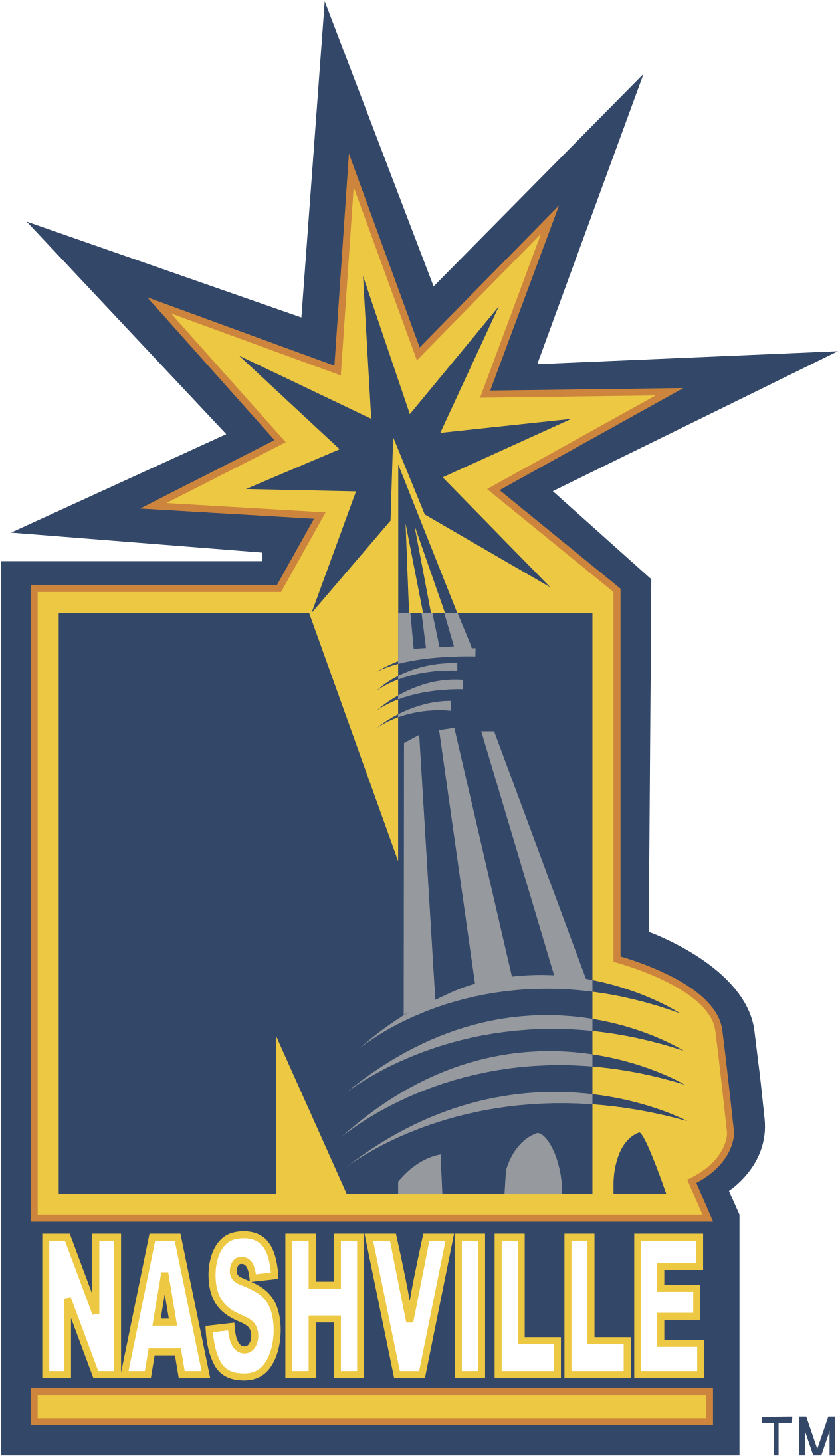 Nashville Predators Logo Png Transparent - Nashville Predators Shoulder Patch Logo (2400x2400), Png Download