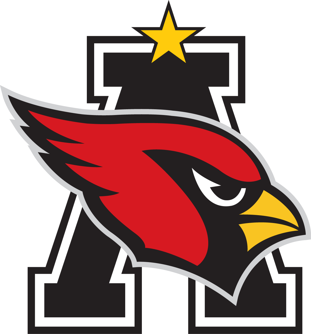 Attleboro High School Logo (1232x1324), Png Download