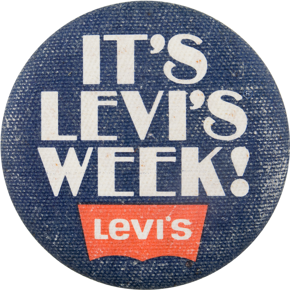 It's Levi's Week Advertising Button Museum - Museum (1000x972), Png Download