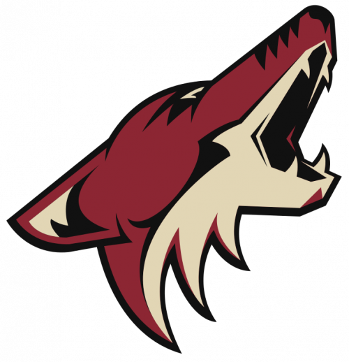 Arizona Coyotes - Phoenix Coyotes (500x518), Png Download