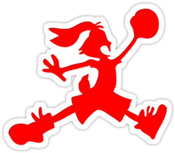 Jordan 23 Logo Png - Hare Jordan (375x360), Png Download