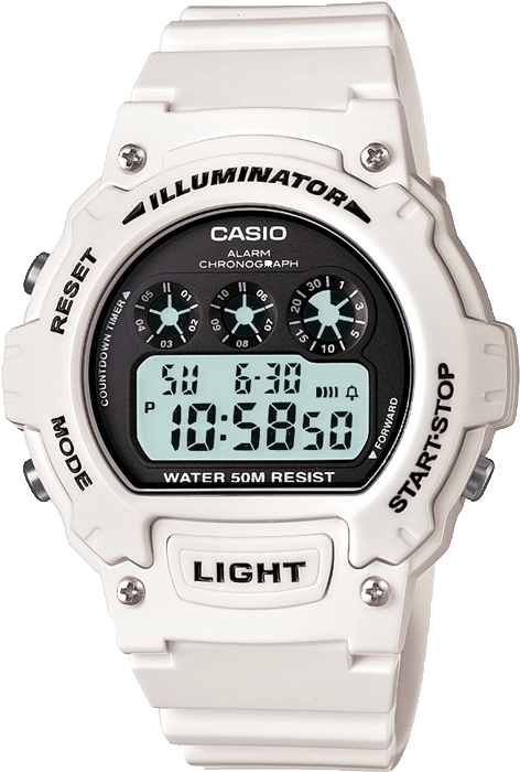 W 214hc 7avef - Casio W-214hc-7avef Watch (700x700), Png Download