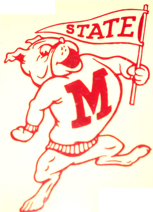 Another Older Miss - Mississippi State Vintage Logos (547x765), Png Download