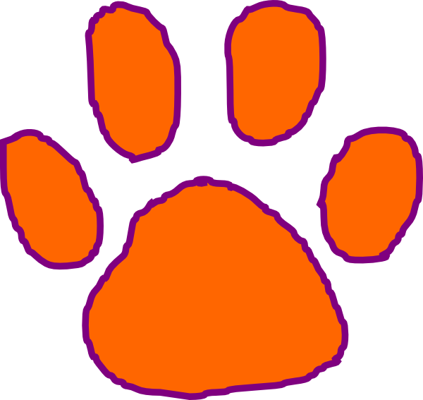 Clemson Clip Art (600x567), Png Download