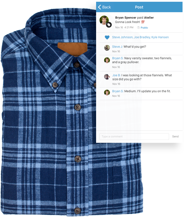 Venmo Lp 3027 Asset 1 Bs - Flannel (630x743), Png Download