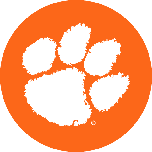 Clemson Logo (486x486), Png Download