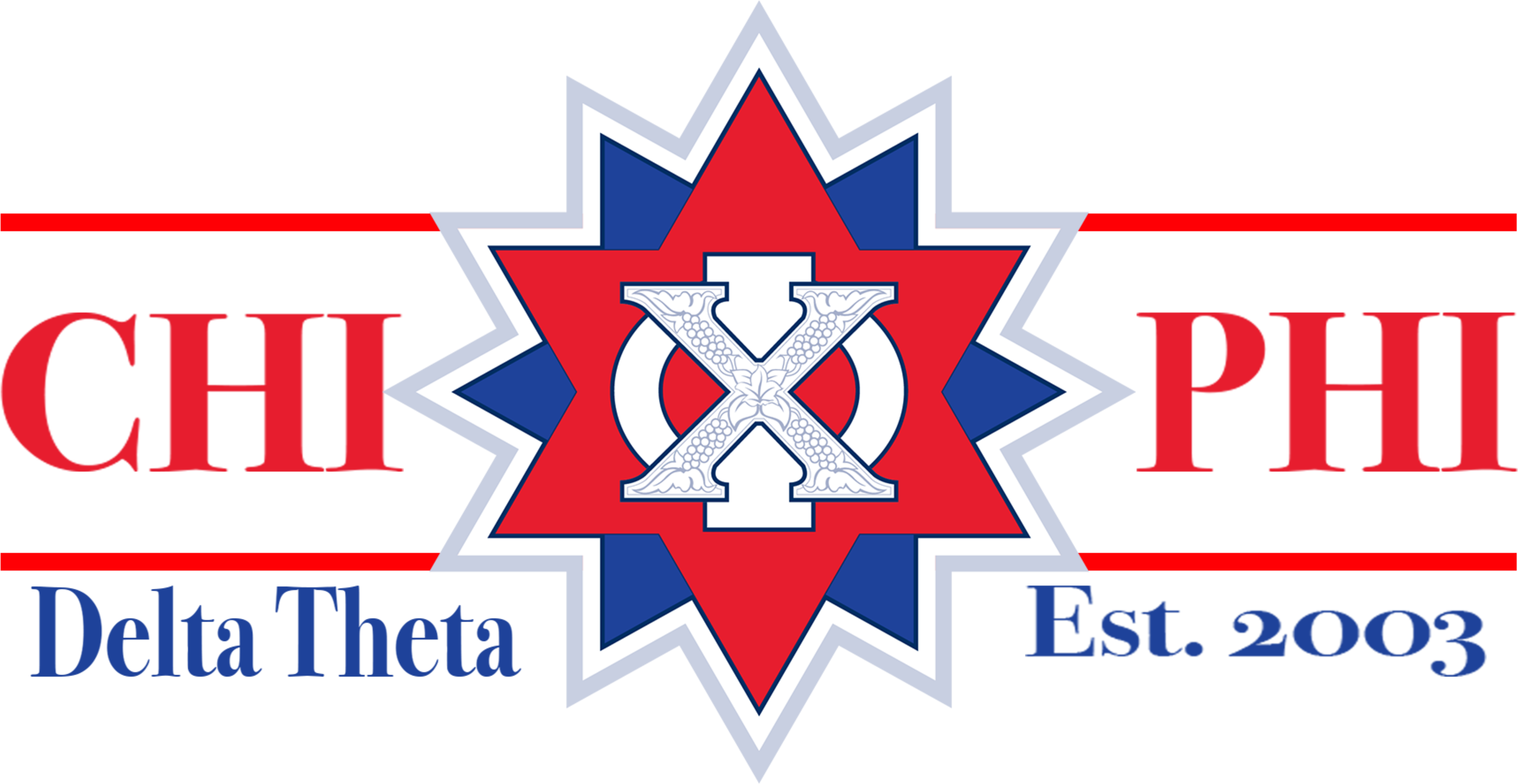 Clemson Chi Phi (9999x4851), Png Download
