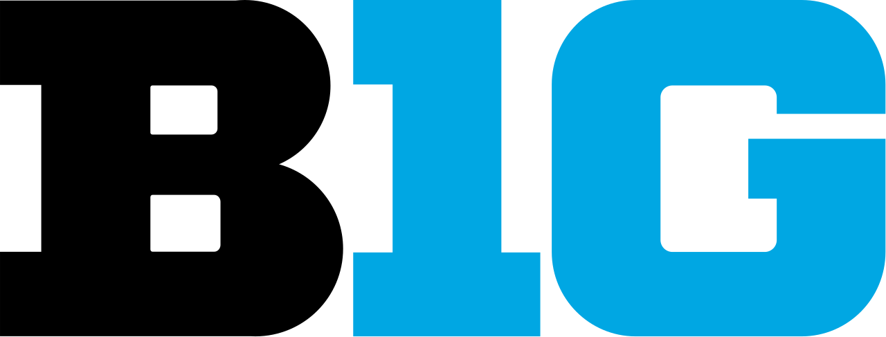 Press Row Podcast Former Vanderbilt, Lsu And Indiana - Big 10 Logo (1280x487), Png Download