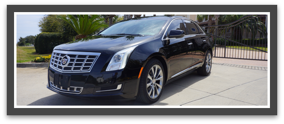 Cadillac Xts Livery - New York City (586x256), Png Download