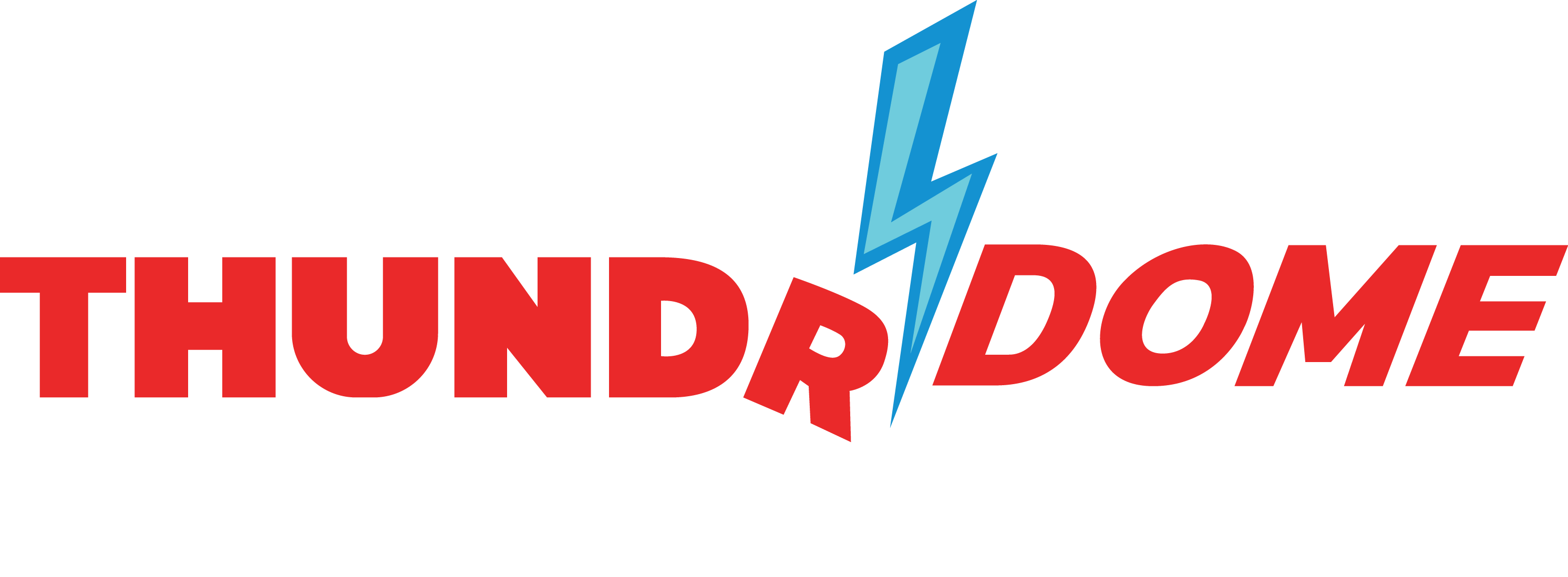 Thundrdome Amusements (2984x1098), Png Download
