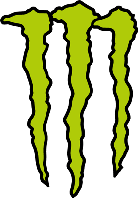 Pegatina Garra De Monster Energy En Vinilo Autoadhesivo - Monster Energy Logo (400x400), Png Download