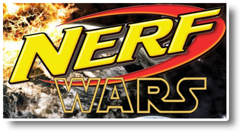 Nerfwars - Nerf Wars Birthday Parties (500x285), Png Download