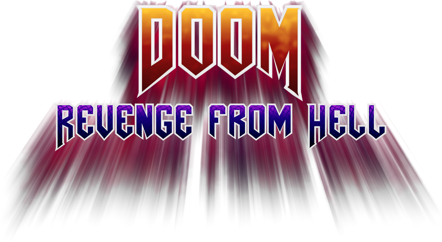 Doom Revenge From Hell Logo - Doom (1600x875), Png Download