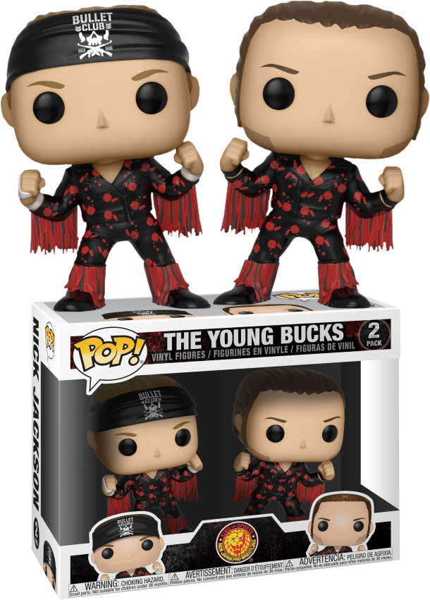 New - Young Bucks Pop Funko (610x851), Png Download