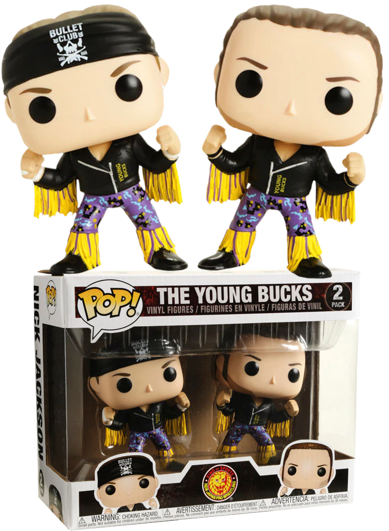 New - Young Bucks Funko Pop (762x1040), Png Download